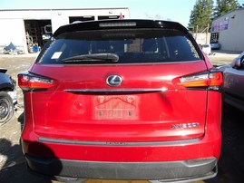 2015 Lexus NX300h Burgundy 2.5L AT 4WD #Z24558